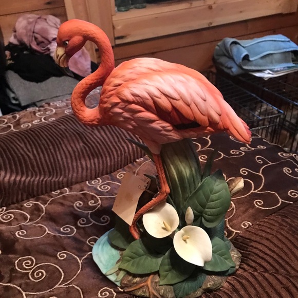 Andrea By Sadek Other - Vintage Flamingo figurine, Andrea by Sadek
